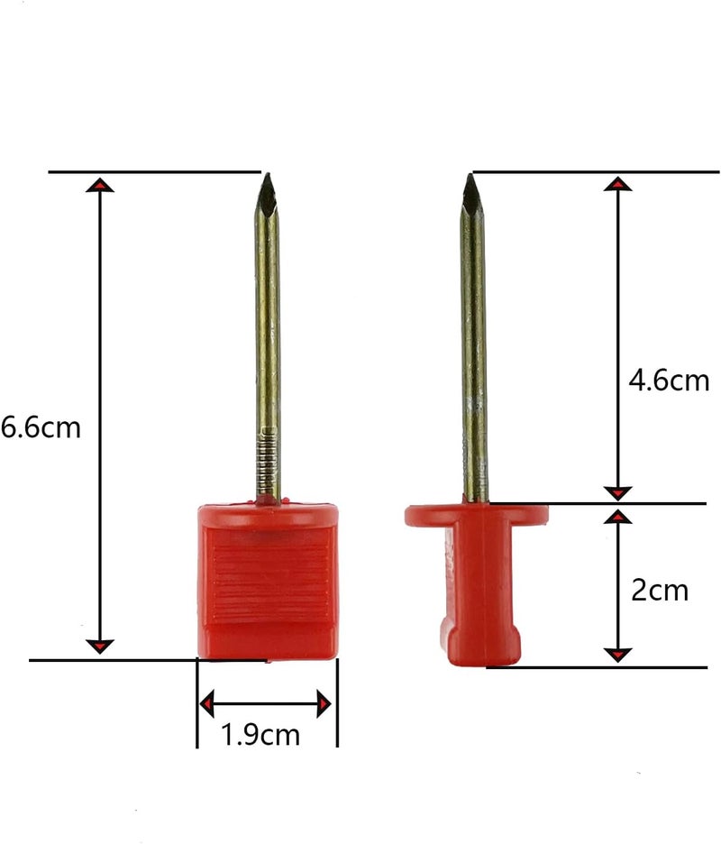 Zelerdo 15/30/60 Pieces Archery Target Pins for Hold Paper Targets on Foam - Image 2